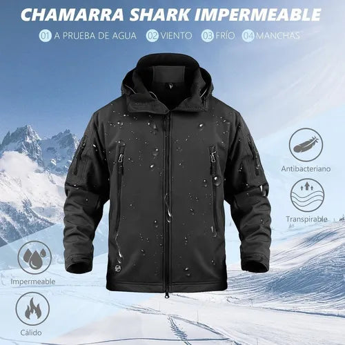 Chaqueta Táctica Impermeable Shark